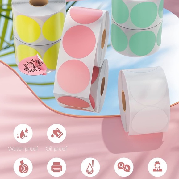 POSHER FAV! 100 CUSTOM STICKERS with your Closet name- Fall Plaid Pumpkin - Picture 8 of 9